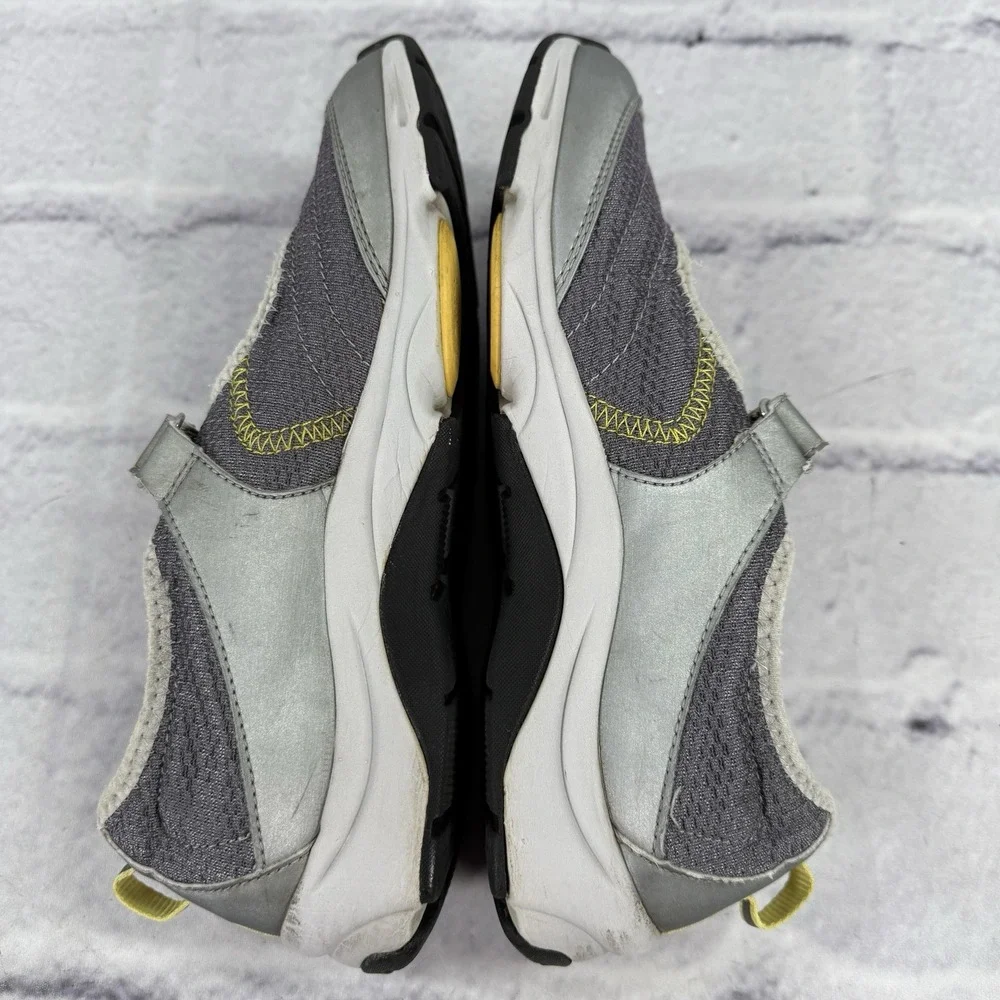 Vionic Sunset Slip On Mary Jane Shoes Womens‎ 8.5 Gray Silver 334 Sunset 9032